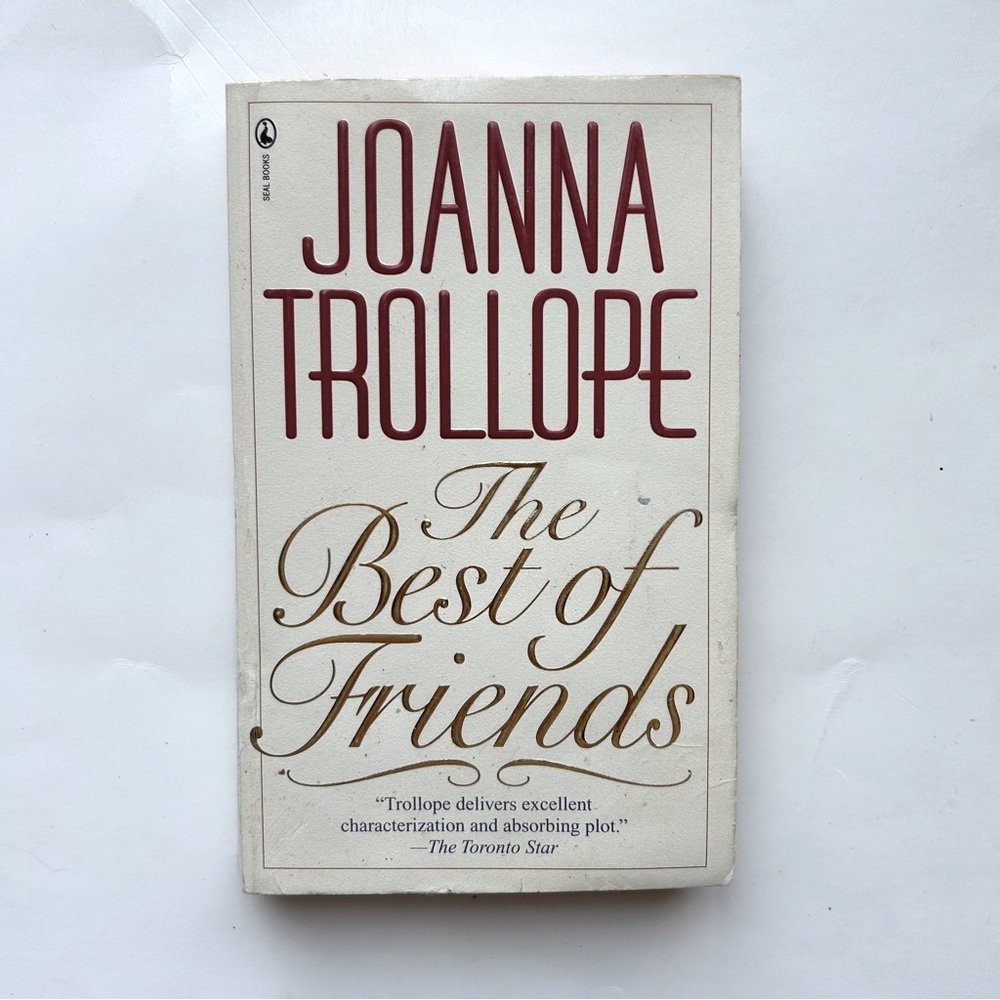 Joanna Trollope 'The Best of Friends' Book Novel